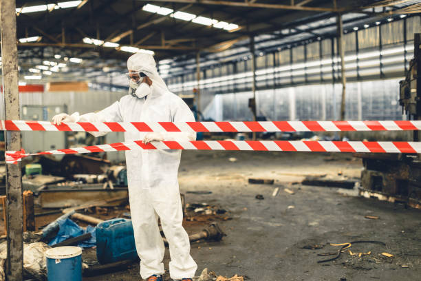 Professional Odor Removal technician working in Bainbridge Island, WA
